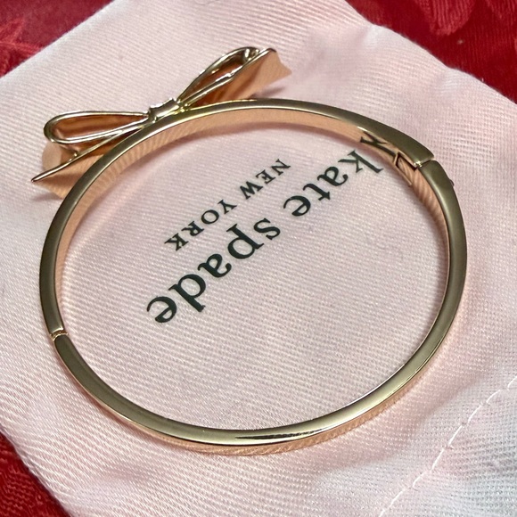 Kate Spade Rose Gold O0ru1020 Women's "Love Notes" Bangle Bracelet - Picture 7 of 7